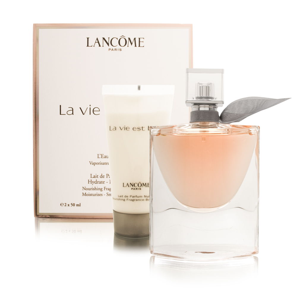 LANCOME LA VIE EST BELLE SET: EDP SPRAY 50ML + BL 50ML