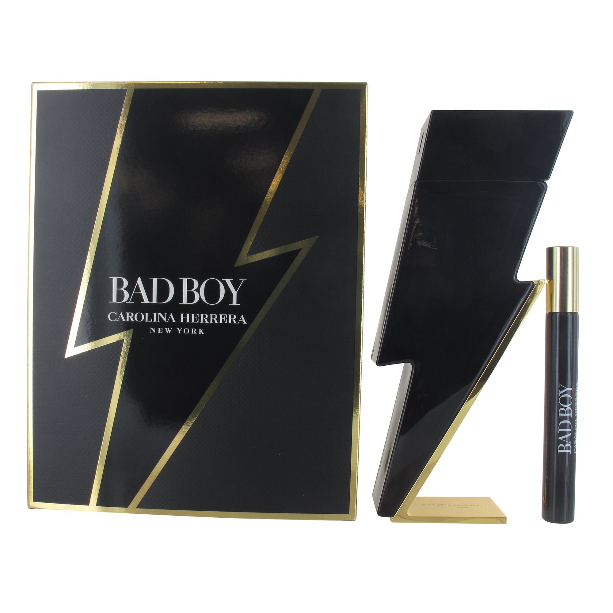 Carolina Herrera Bad Boy 100ML EDT Spray, 10ML  EDT Spray