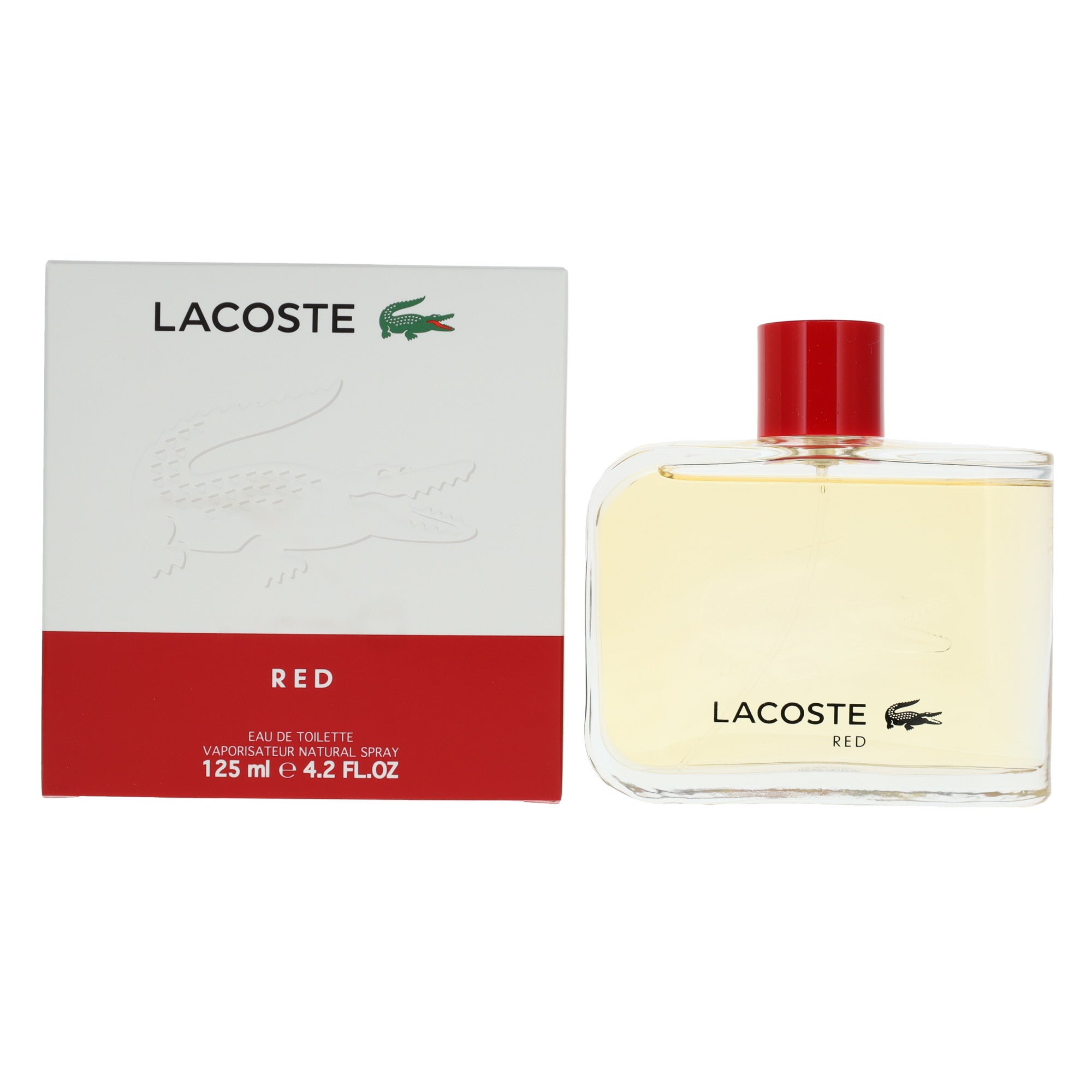 LACOSTE RED M 125ML EDT SPRAY