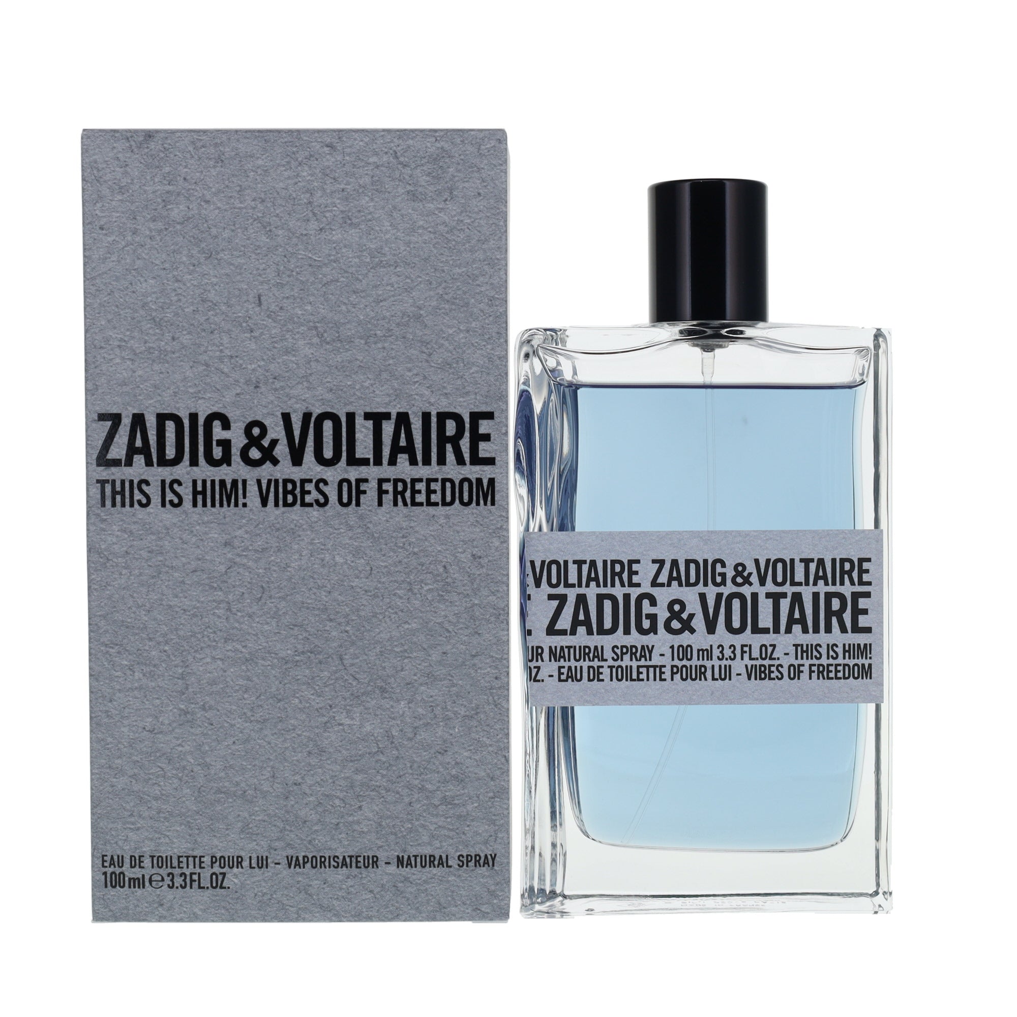 Zadig & Voltaire This Is HIM Vibes Of Freedom  100ML EDT Spray
