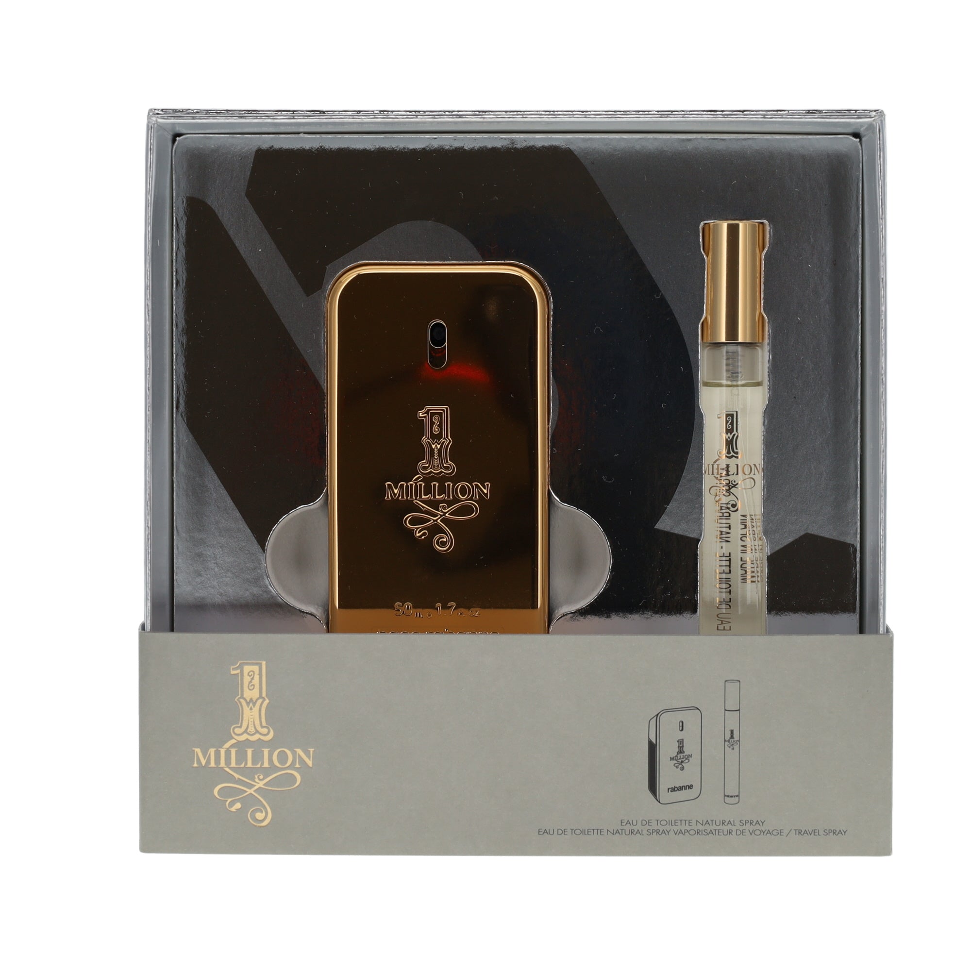 PACO 1 MILLION 50ML EDT & 10ML EDT GIFTSET