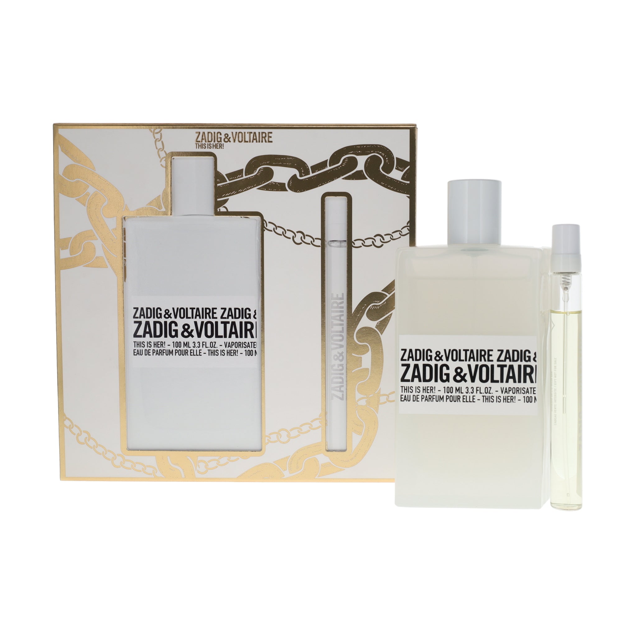 Zadig & Voltaire This Is HER! Vibes Of Freedom 100ML EDP / 10ML EDP