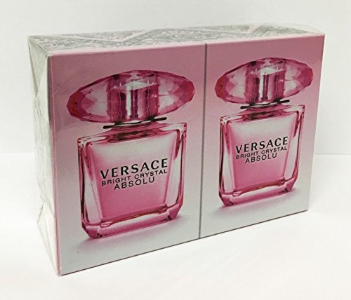 Versace Bright Crystal + Absolu Duo EDP Spray 30ML X 2