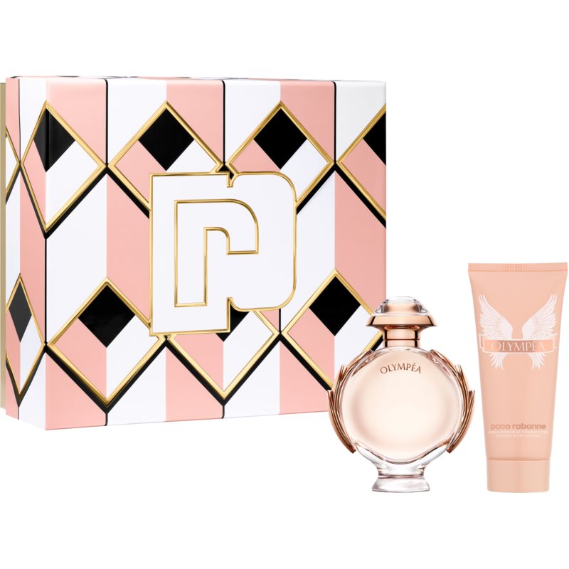 PACO OLYMPEA SET: EDP SPRAY 80ML + BODY LOTION  100ML