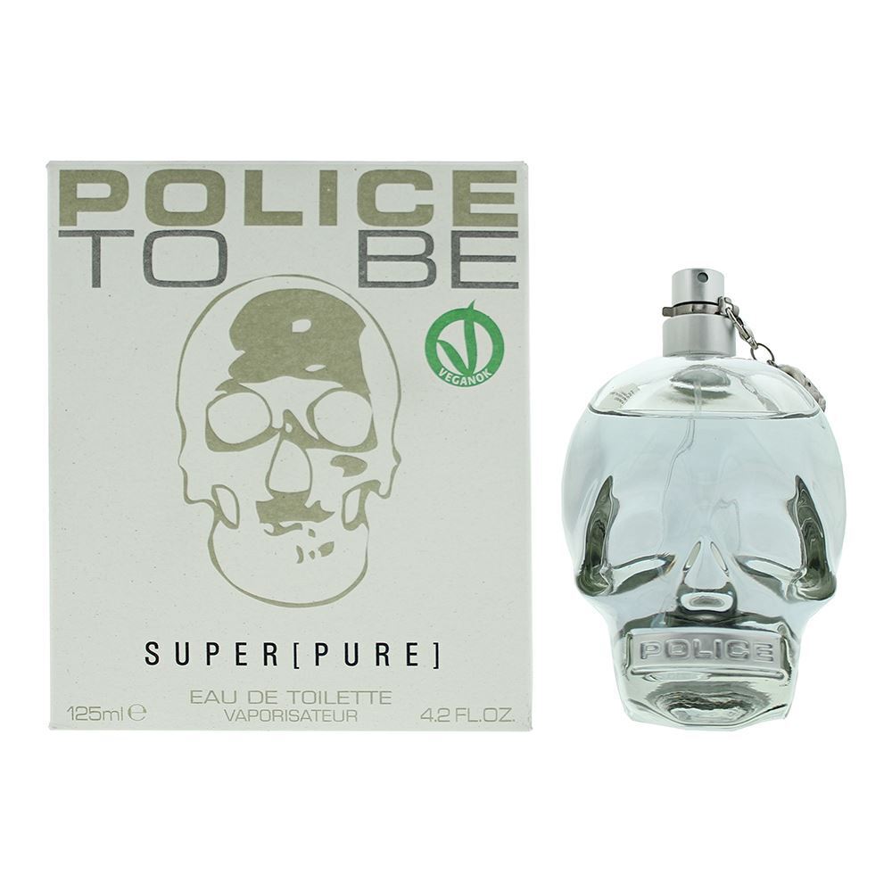 POLICE TO BE SUPER PURE UNISEX EDT SPRAY 125ML