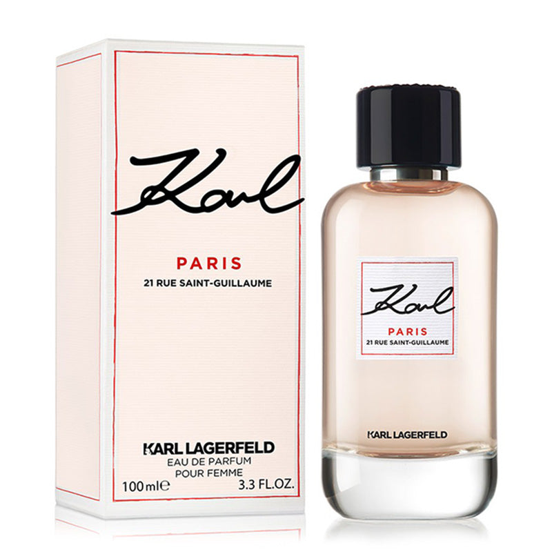 KARL LAGERFELD FOR WOMEN PARIS 21 RUE SAINT-GUILLAUME EAU DE PARFUM  100ML