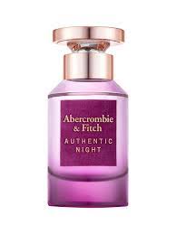 ABERCROMBIE & FITCH  AUTHENTIC NIGHT WOMEN EDP 100ML